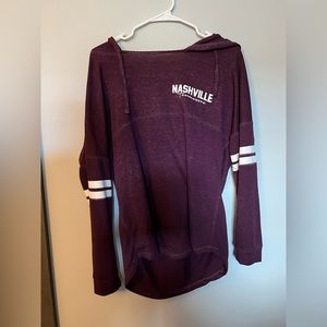 Nashville shirt w/ hoodie